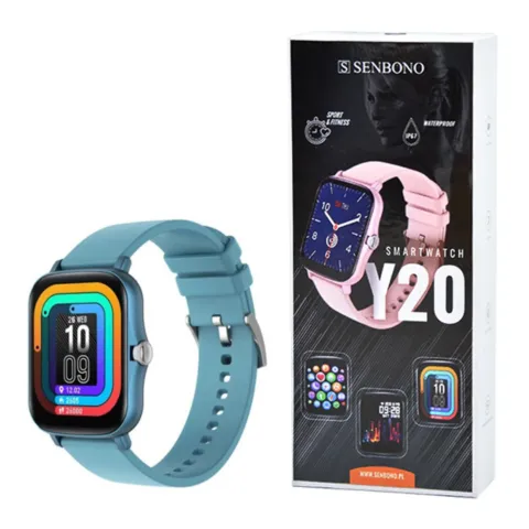 Zegarek Sportowy Smartwatch Senbono Lady Y20 Niebieski