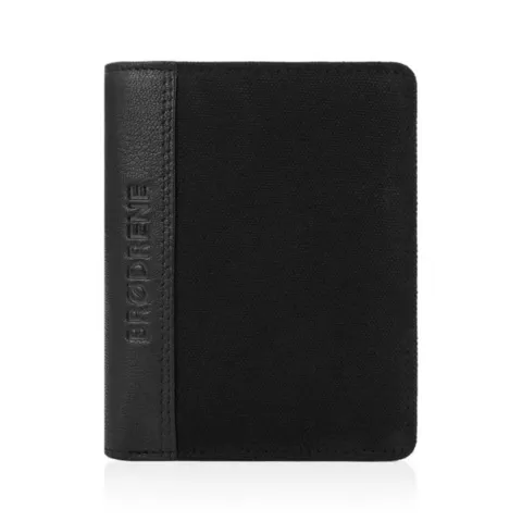 Modny Skórzany Portfel Męski RFID Brødrene G-06LC Czarny