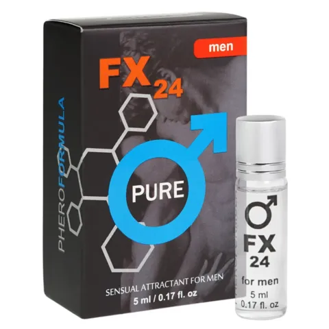 Perfumy męskie 5 ml, neutralny zapach FX24 MB PURE. Aplikacja- kulka.