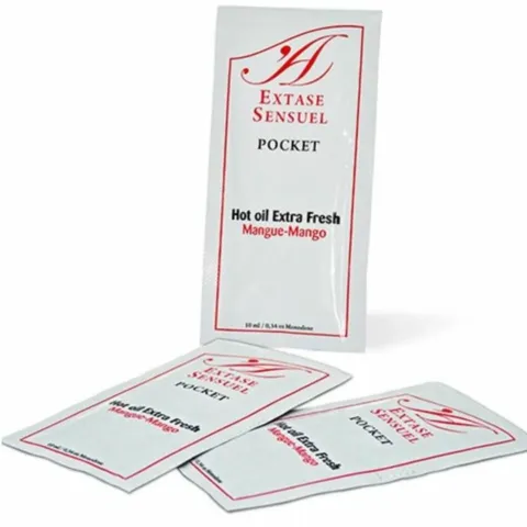 Extase Sensual Olejek Mango 10ml - Efekt Ciepło-Zimno, Pielęgnacja