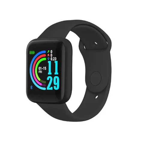 Zegarek Smartwatch Macaron Czarny PL Menu / Aplikacja