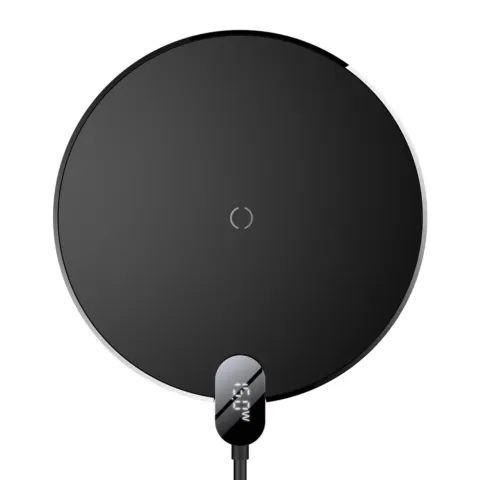 Ładowarka indukcyjna Digital LED Display Gen 2 15W USB-C - czarna