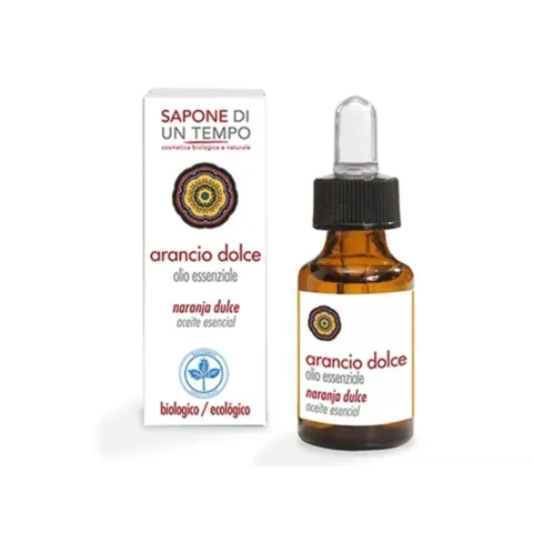 Olejek eteryczny BIO ze Słodką Pomarańczą 15 ml - SAPONE DI UN TEMPO