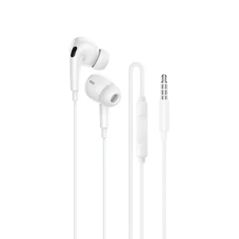 Słuchawki Borofone BM100 Pro Fuente z mikrofonem białe