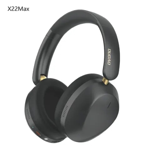 Słuchawki bezprzewodowe nauszne X22 Max Bluetooth ANC - czarne