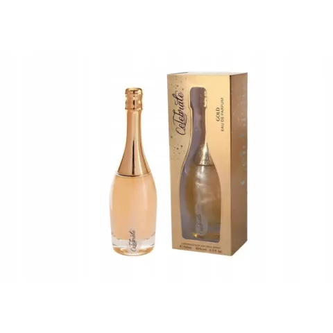 perfumy damskie Sellion-Celebrate Gold z brokatem 100ml