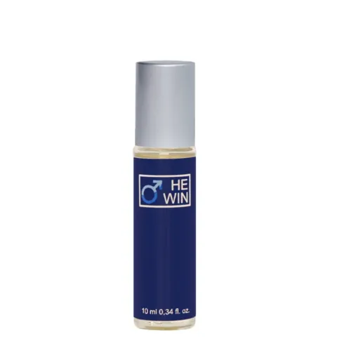 Perfumy męskie, mocne, podniecający zapach. He Win for men, roll-on, 10 ml