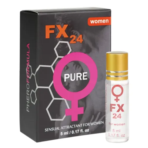Perfumy damskie, feromony FX24 bezzapachowe roll-on, 5 ml.