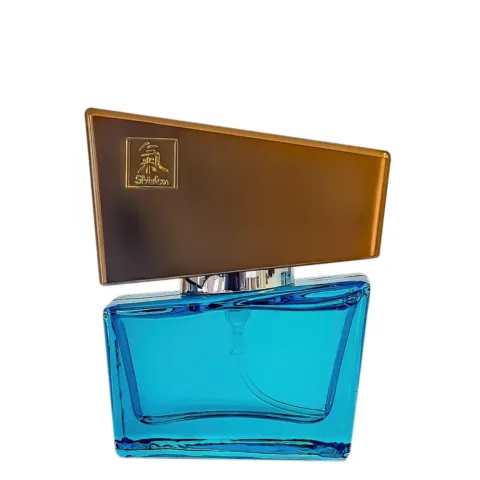 Perfumy feromonowe Shiatsu Hot jasnoniebieskie 15 ml