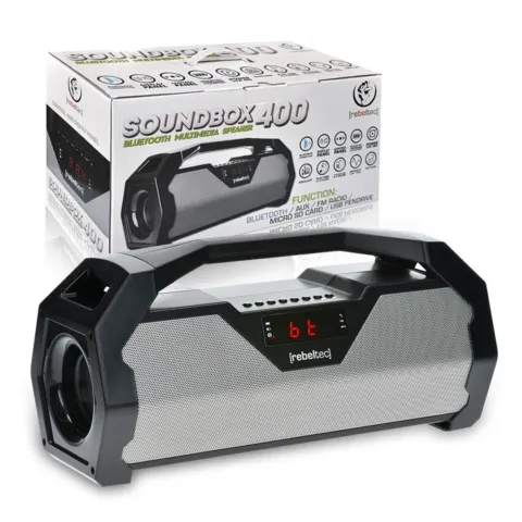 Głośnik Bluetooth Rebeltec SoundBOX 400 szary