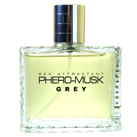 Perfumy męskie Phero-Musk Grey 100 ml. Zapach który uwielbiają kobiety